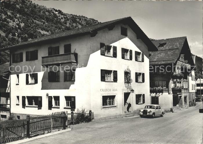 Tavanasa Gasthaus Weisses Kreuz
