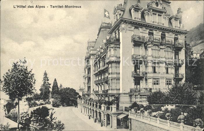 Territet Hotel des Alpes