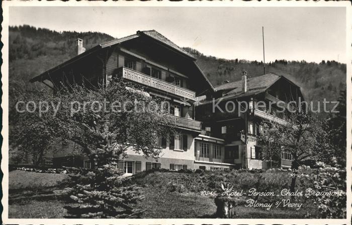 Blonay Hotel Pension Chalet Beaumont