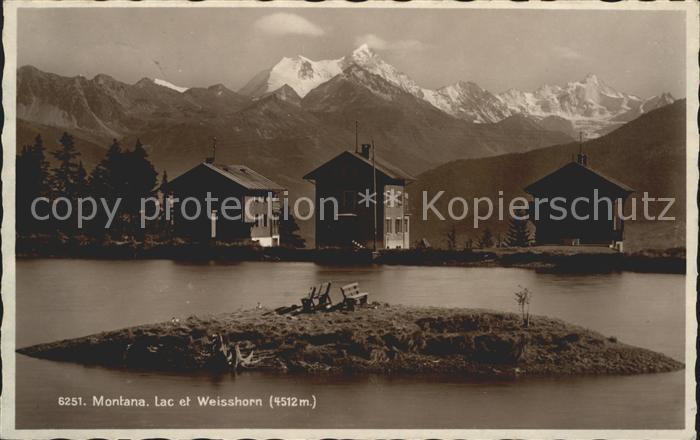 Montana VS Lac et Weisshorn