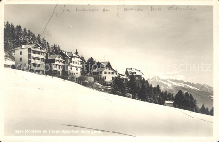 Montana VS Quartier de la gare