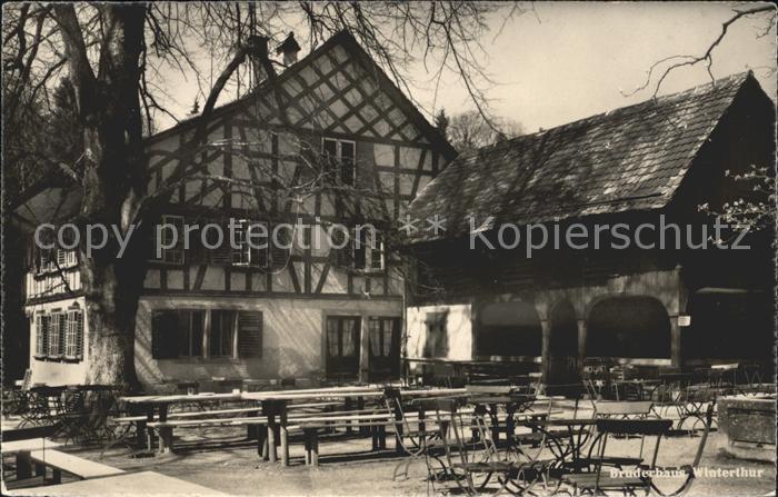 Winterthur Bruderhaus Gartenrestaurant