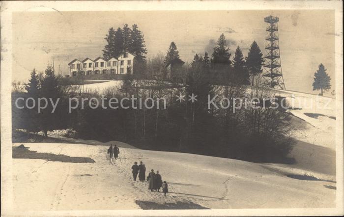 Hinwil Bachtel Kulm Restaurant Aussichtsturm