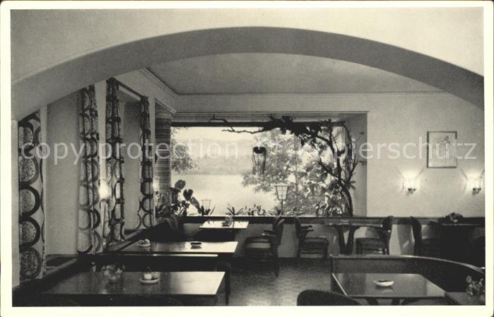 Kuesnacht Neues Seerestaurant Ermitage mit Blick auf Zuerichsee