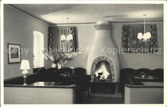 Kuesnacht Neues Seerestaurant Ermitage Kaminzimmer