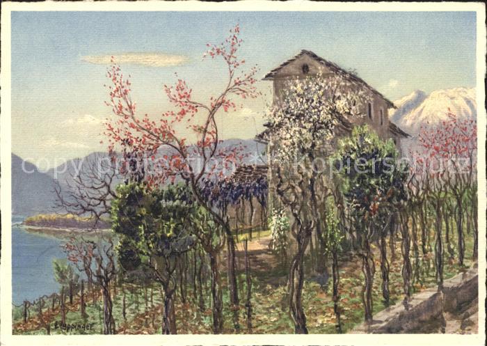 Bienfaisance Galeggi Locarno VI. Edition Künstler E.