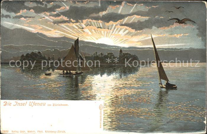Insel Ufenau Ufnau Zuerichsee SZ Zuerichseepartie
