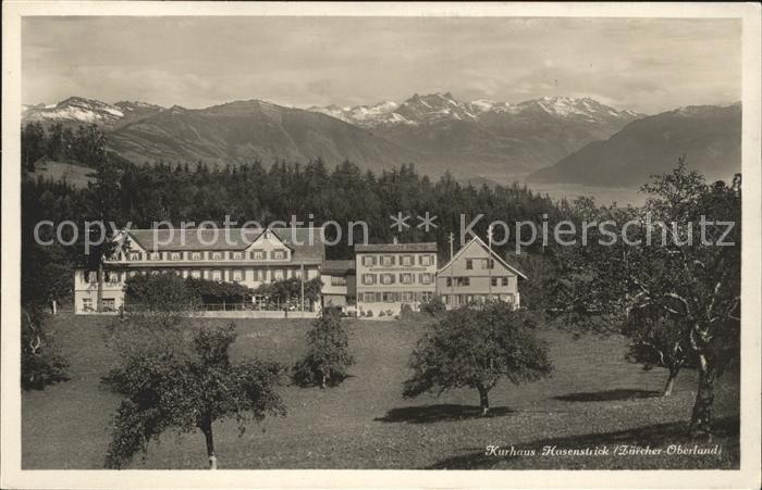 Hinwil Kurhaus Hasenstrick