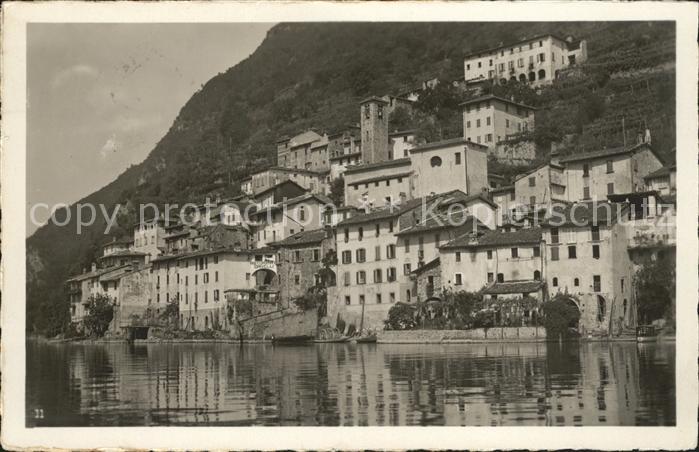 Gandria Lago di Lugano Teilansicht