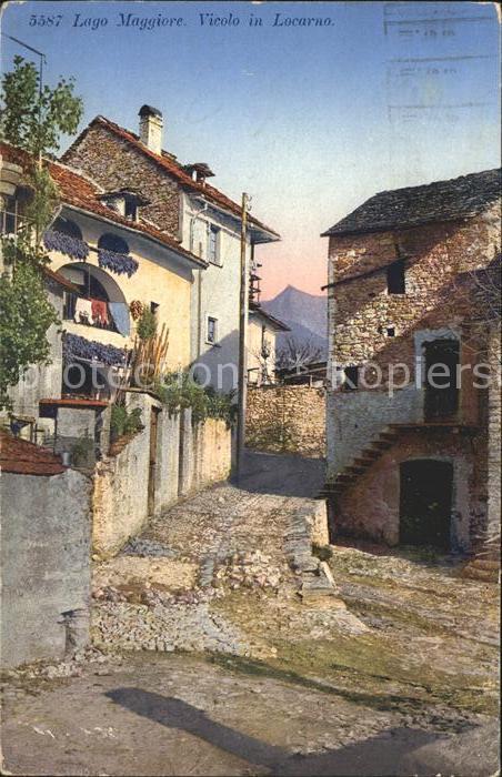 Locarno TI Lago Maggiore Vicolo