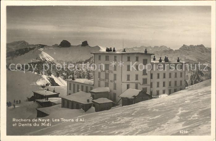 Rochers de Naye Les Tours D Ai et Dents du Midi