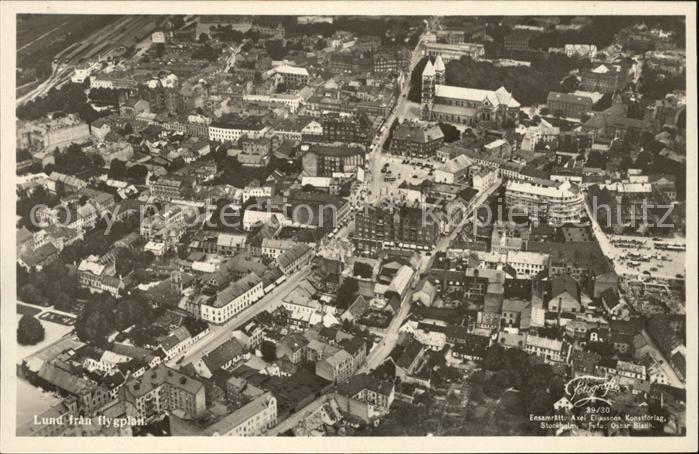 Lund Skane Lan Fliegeraufnahme