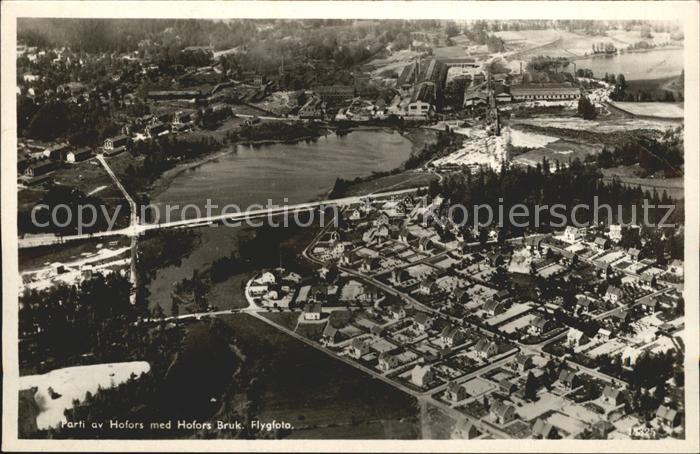 Hofors Fliegeraufnahme