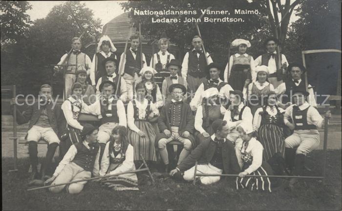 Malmoe Nationaldansens Vaenner John Berndtson Tanzgruppe