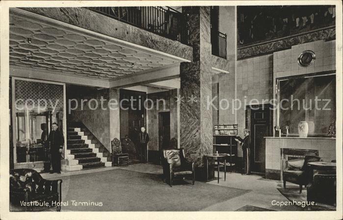 Copenhagen Kobenhavn Vestibule Hotel Terminus