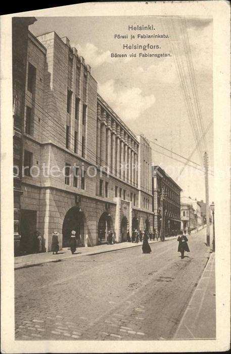 Helsinki Boersen vid Fabiansgatan