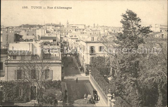 Tunis Rue d Allemagne