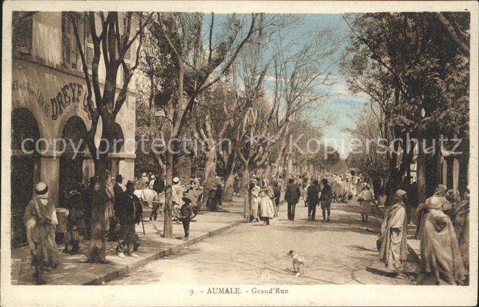 Aumale Algerien Grande Rue