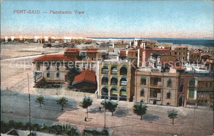 Port Said Panoramic View