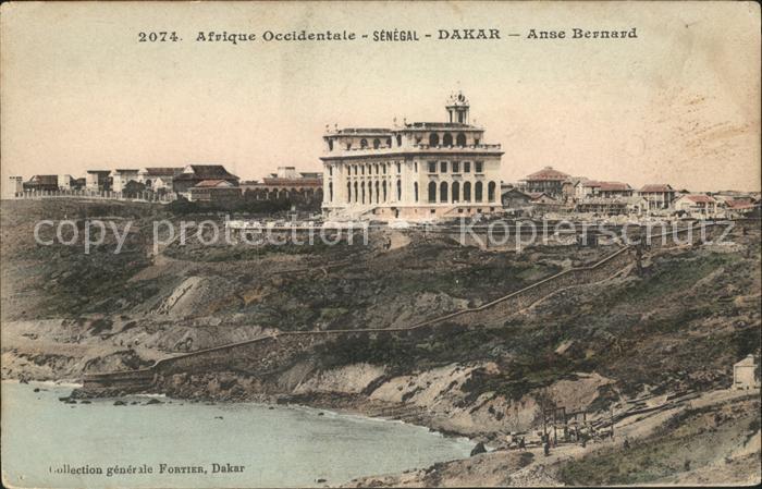 Dakar Anse Bernard Serie Afrique Occidentale