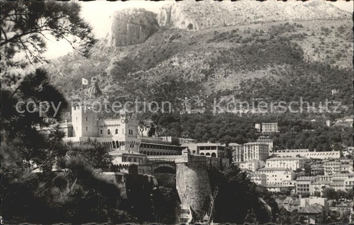 Monaco Vue generale et Palais du Prince