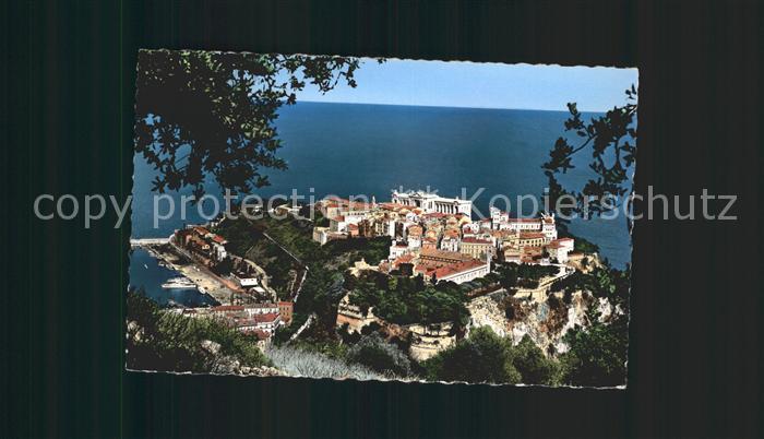 Monaco Panorama Le Rocher Port