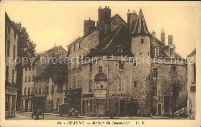 Beaune Cote d Or Burgund Maison du Colombier