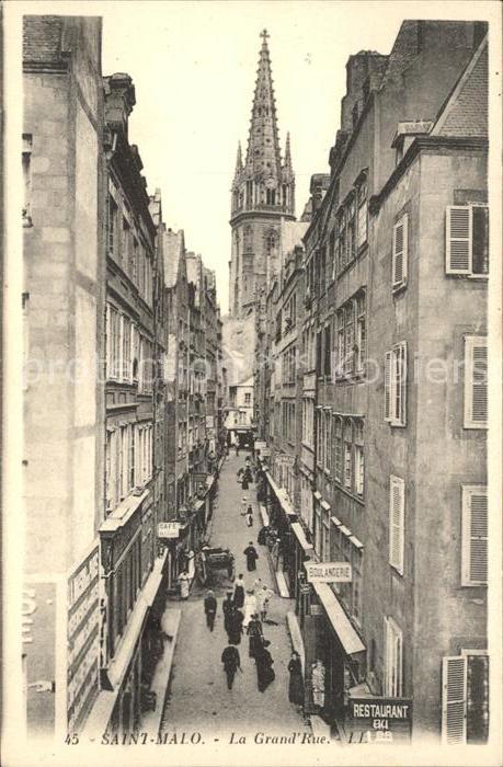 Saint-Malo 35 La Grande Rue Eglise