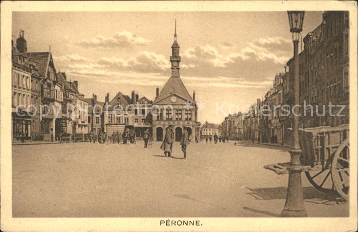 Peronne 80 Somme Place Militaire Grande Guerre 1. Weltkr