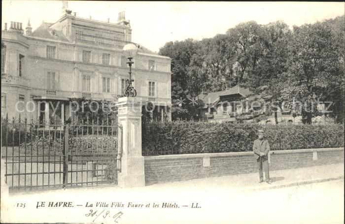 Le Havre Villa Felix Faure et les Hotels