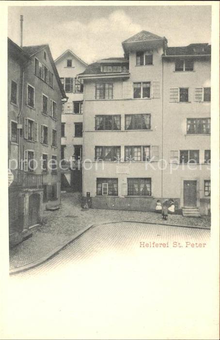 Zuerich Helferei St Peter