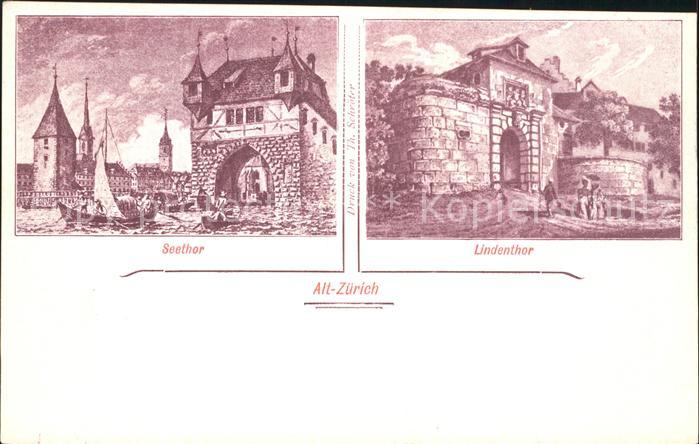 Zuerich Seethor Lindenthor