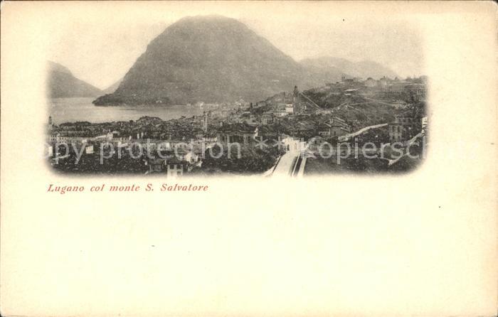 Lugano TI col Monte S. Salvatore
