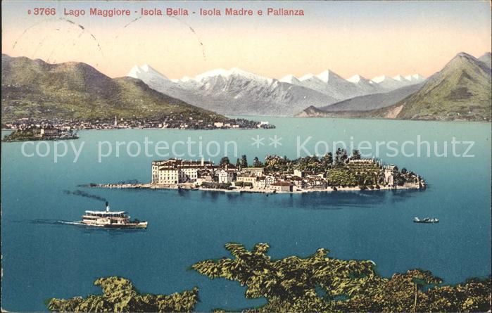 Lago Maggiore Isola Bella Isola Madre e Pallanza