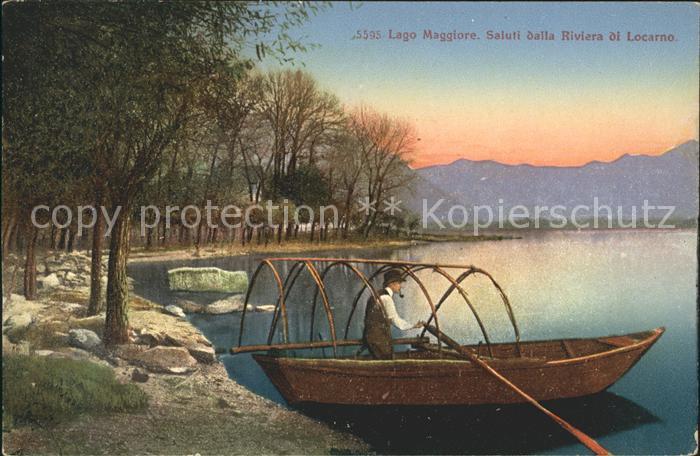 Lago Maggiore Locarno Boot am See