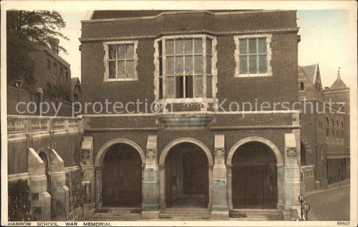 Harrow School War Memorial