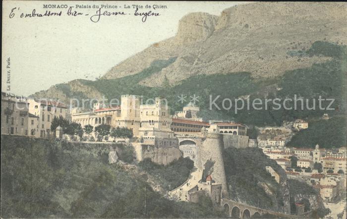 Monaco Palais du Prince Tete de Chien