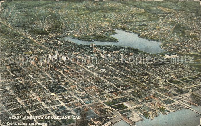 Oakland California Fliegeraufnahme