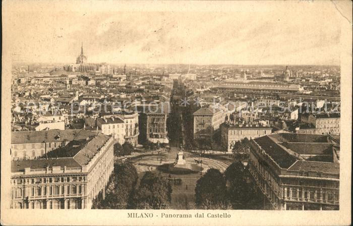 Milano Panorama dal Castello