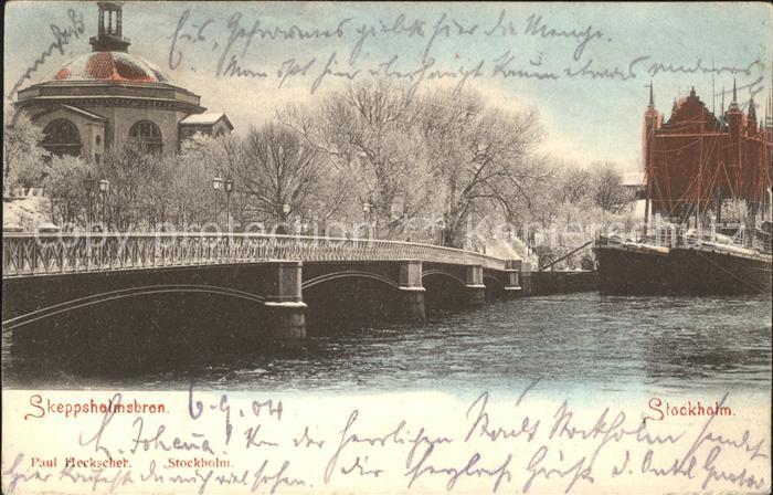 Stockholm Skeppsholmsbron