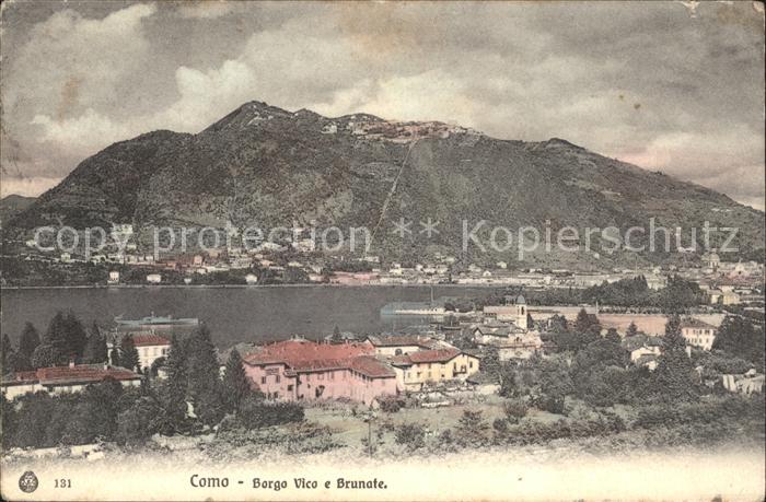 Como Lago di Como Borgo Vico e Brunate