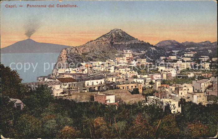 Capri Panorama dal Castellane