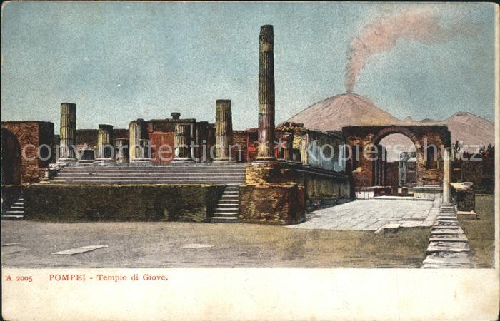 Pompei Tempio di Giove