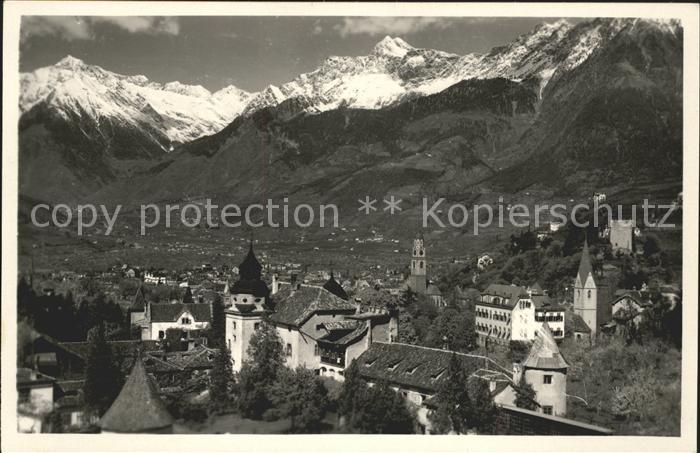 Merano Meran Panorama