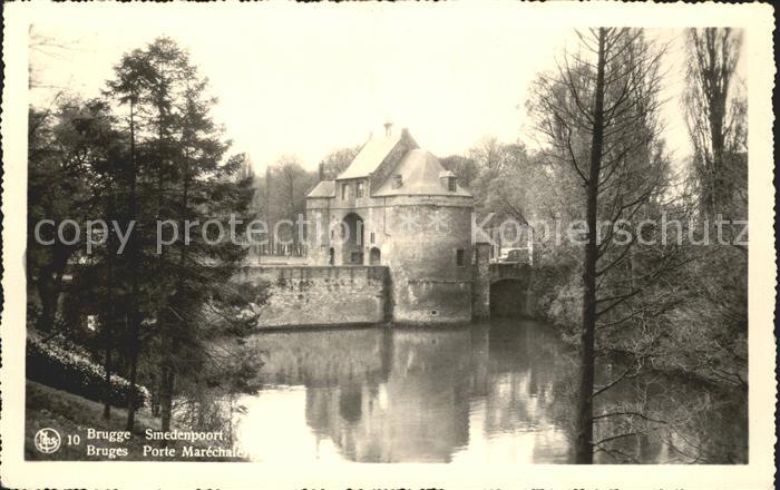 BRUGGE Bruges Belgie Smedenpoort