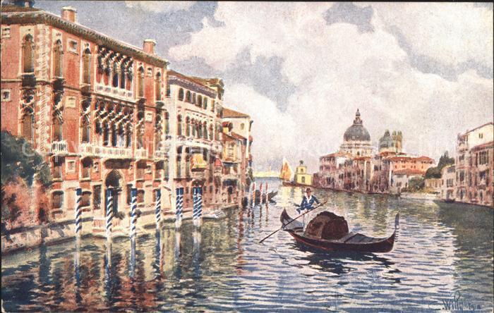 Venezia Venedig Künstler C. Willy