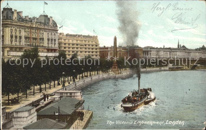 London Victoria Embankment