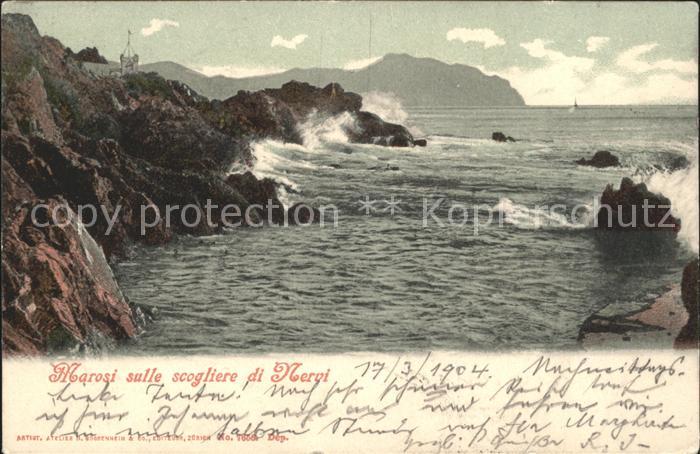 Nervi Marosi sulle scogliere