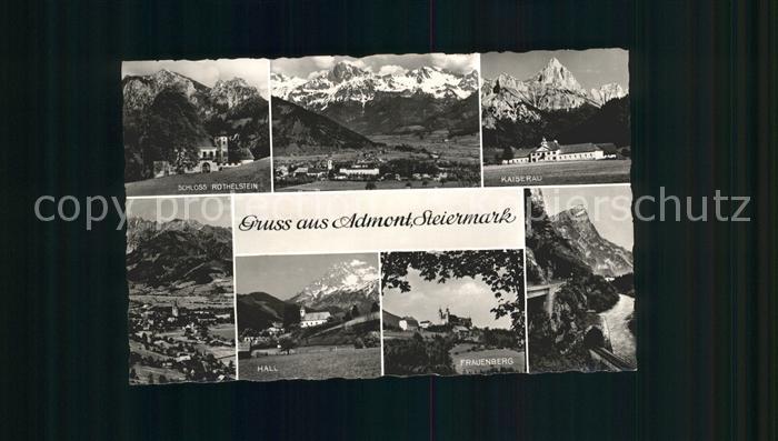 Admont Steiermark Schloss Roethelstein Kaiserau Hall Frauenbeg