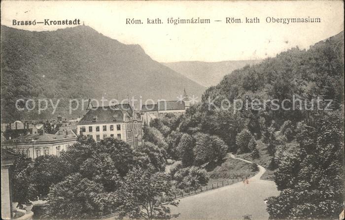 Brasso Brasov Kronstadt Brasov Obergymnasium